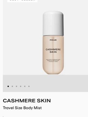 PHLUR Cashmere Skin Travel Body Mist - Cream
